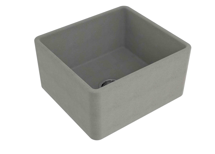 Novi Fine Fireclay Farmhouse Butler Sink with Overflow