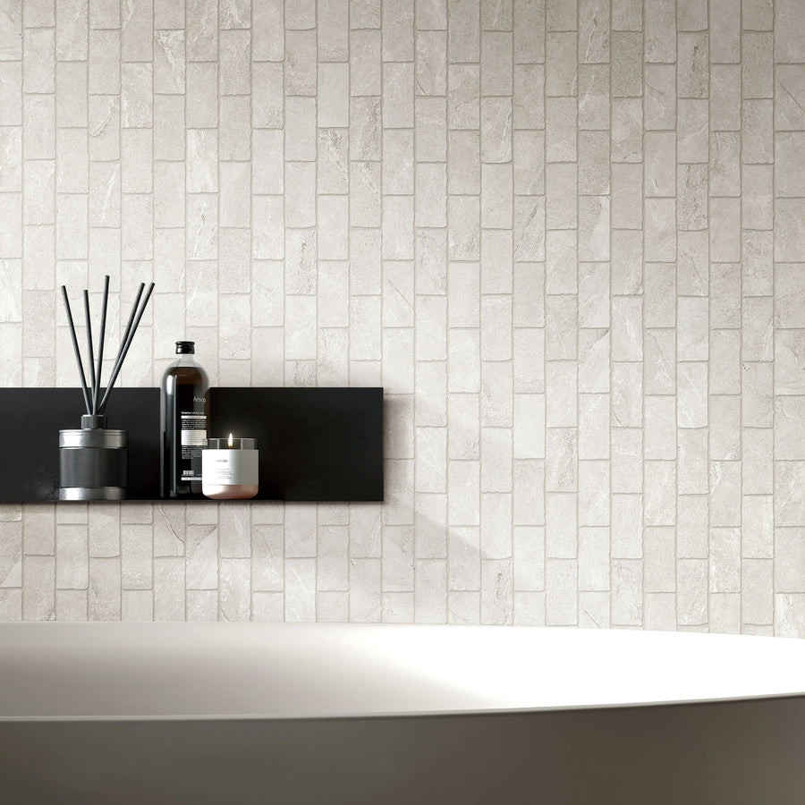 Sykies Capri Tumbled Edge Mosaic Tile Per Sheet