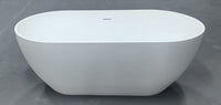 Lucia Freestanding Stone Bath with Overflow
