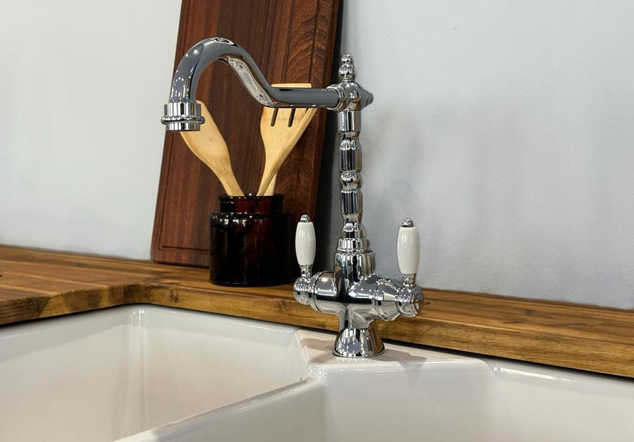 Providence Double Sink Mixer