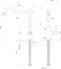 Providence Single Sink Mixer