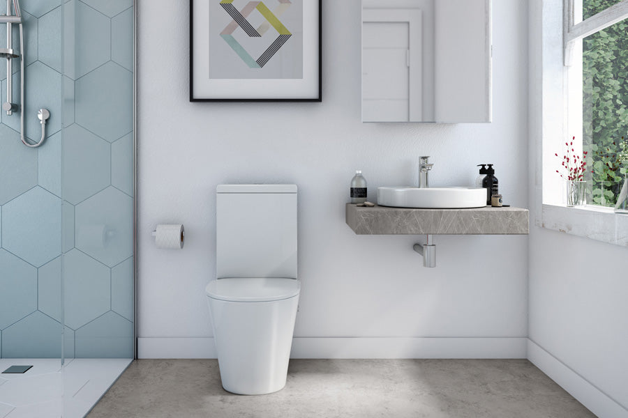 Renee Rimless Uni Toilet Suite