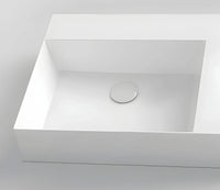 Shard 65 X Plan Left Bowl Above Counter Basin