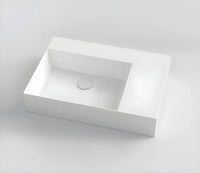 Shard 65 X Plan Left Bowl Above Counter Basin