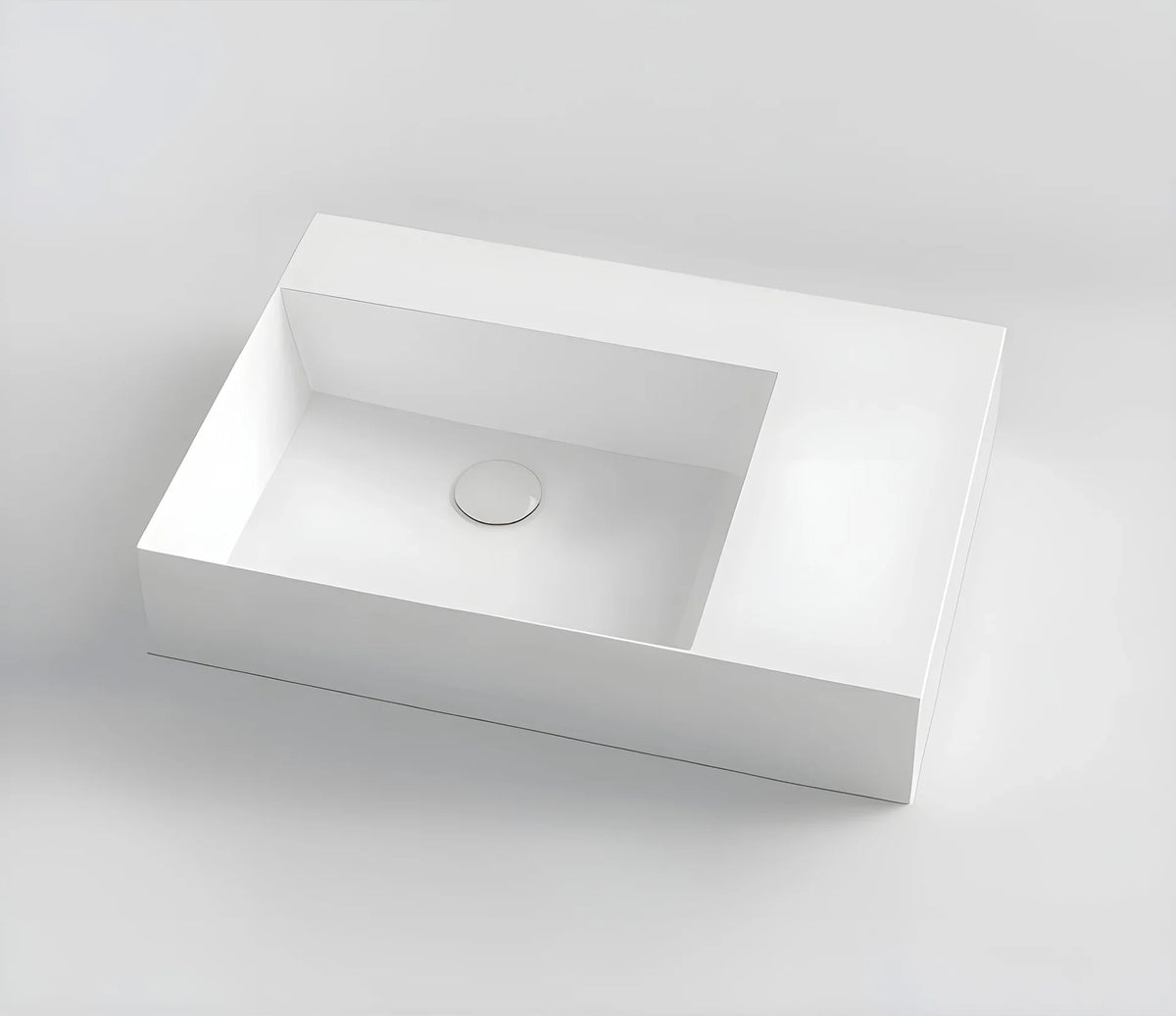 Shard 65 X Plan Left Bowl Above Counter Basin