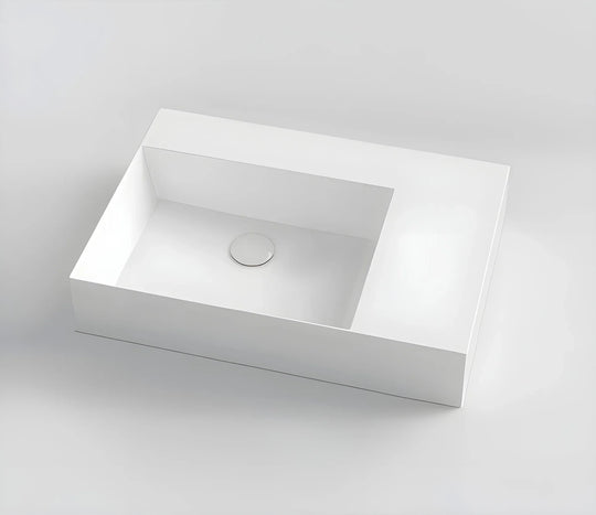 Shard 65 X Plan Left Bowl Above Counter Basin