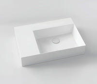 Shard 65 X Plan Right Bowl Above Counter Basin