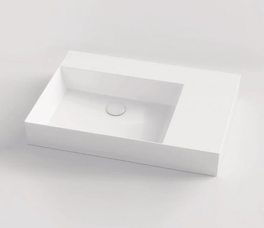 Shard 81 X Plan Left Bowl Above Counter Basin