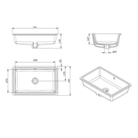 Standard Agres Undercounter Basin