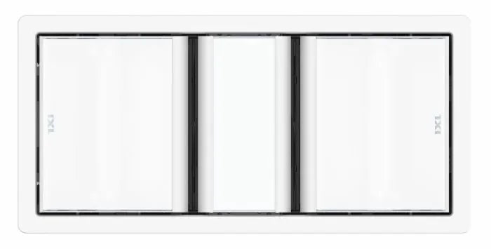 Tastic Luminate Dual 3 in 1 Bathroom Heater, Exhaust Fan & Light