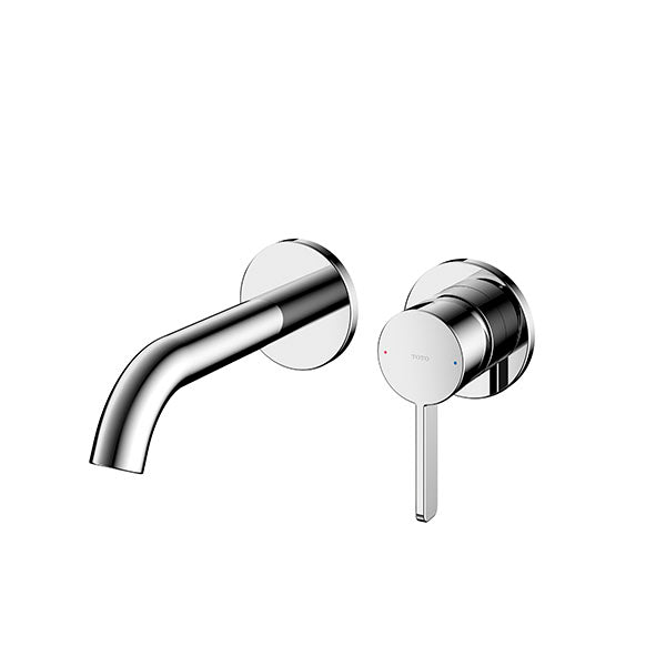 GF Short Spout Single Lever Wall Basin Mixer