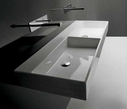 Unlimited 140 V2 Double Bowl Wall Hung Basin
