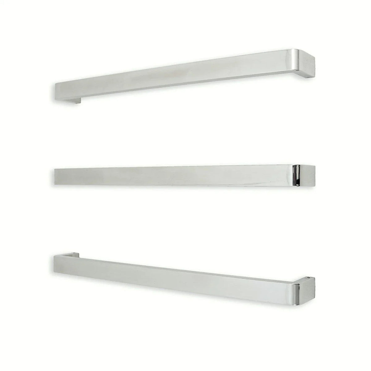 Single Square Bar with Rounded Ends 650mm