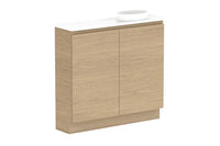 Glacier Mini Floor Mount Vanity