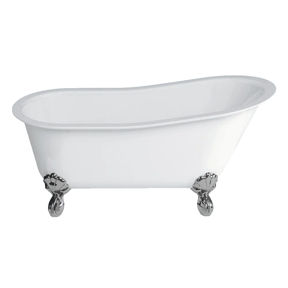Romano Grande ClearStone Bath with Claw Feet