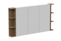 Glacier Shelf Mirrored Cabinet