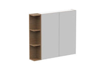 Glacier Shelf Mirrored Cabinet