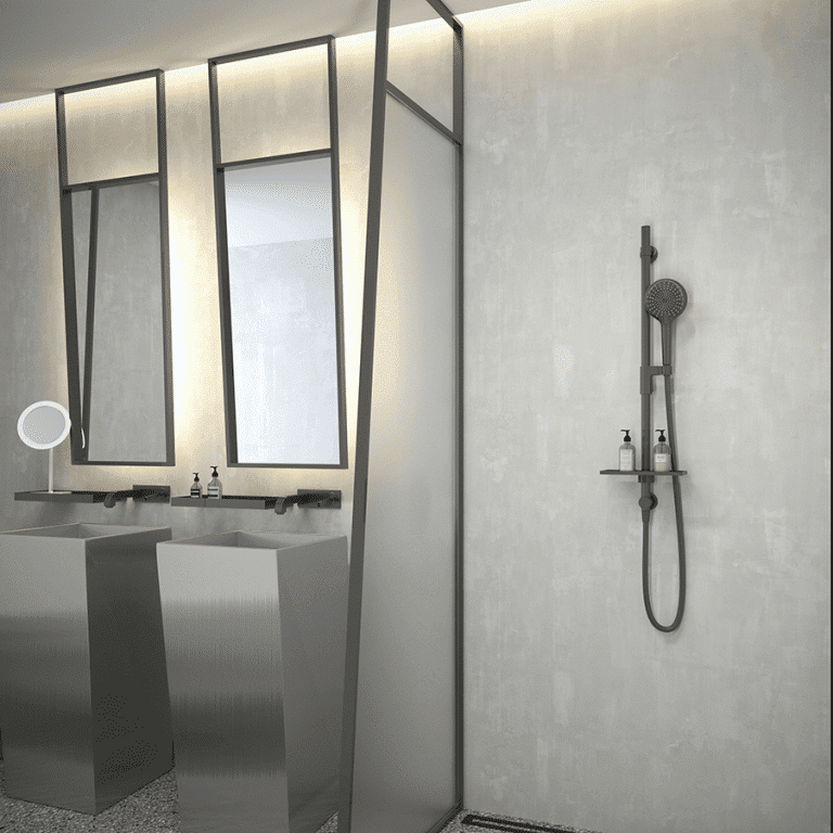 AQUAS LUX Shower Rail Set