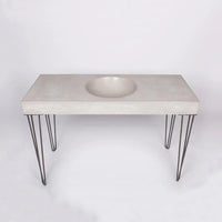 Boya Vanity Integrated Concrete Basin
