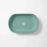 Kaarla Oval Shape Concrete Vessel Basin
