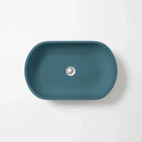Kaarla Oval Shape Concrete Vessel Basin