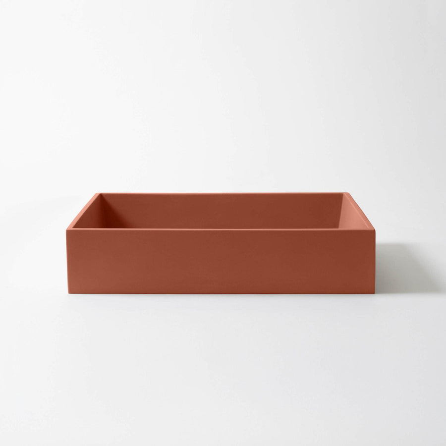 Baly Rectangular Concrete Vessel Basins