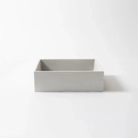 Baly Square Concrete Vessel Basin
