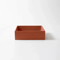 Baly Square Concrete Vessel Basin