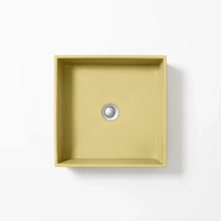 Baly Square Concrete Vessel Basin