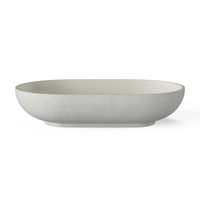 Kaarla Oval Shape Concrete Vessel Basin