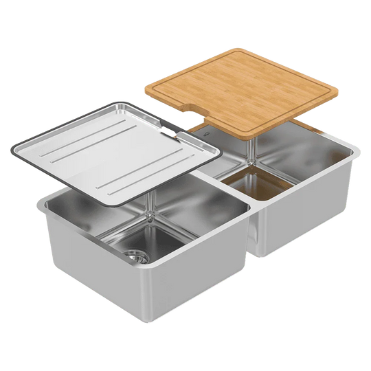 Lago Double Bowl Sink