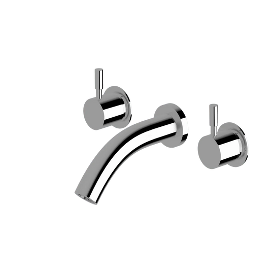 Sussex Voda Wall Basin Set 160mm Ol