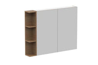 Glacier Shelf Mirrored Cabinet